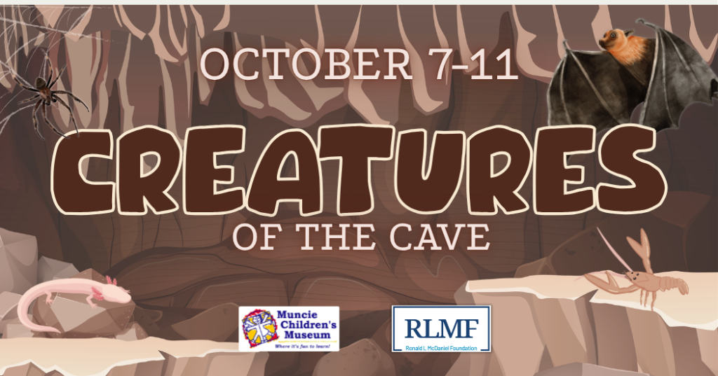 Fall Break Program: Creatures of the Cave @ Muncie Children's Museum